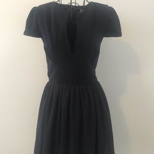 Tobi Navy flowy dress